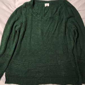 EUC Dress Barn Green XL Sweater